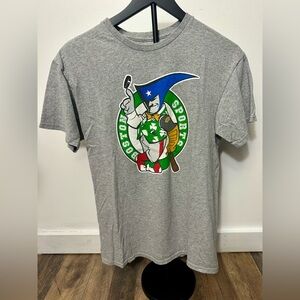 Gray Boston Sports Graphic T-Shirt